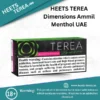 HEETS TEREA Dimensions Ammil Menthol UAE