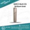 IQOS 3 Multi Kit Brilliant Gold uae