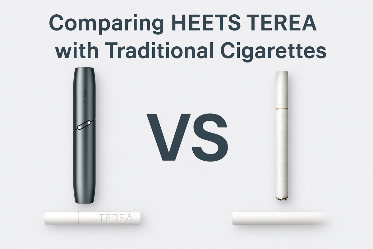 Heets terea with traditional cigarettes review